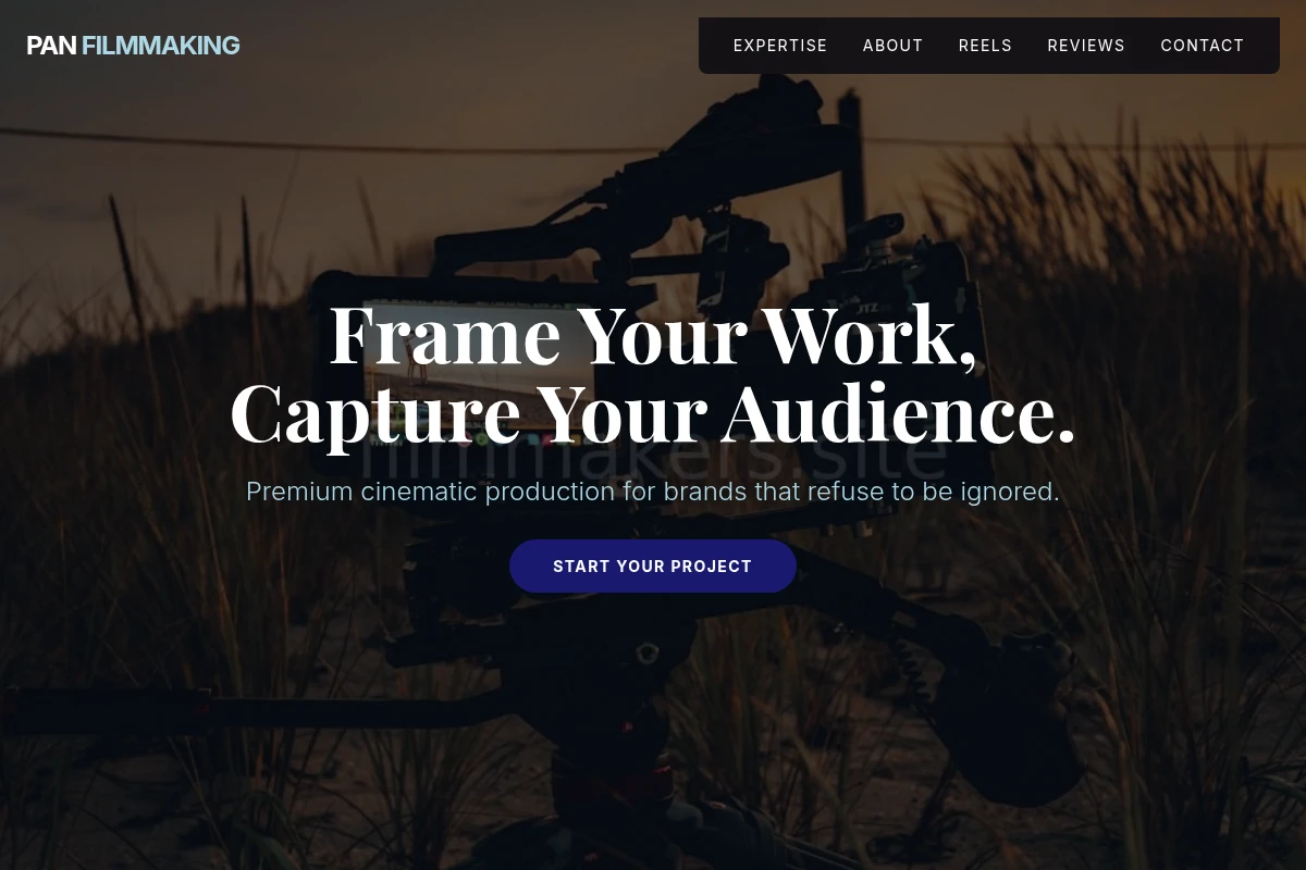 Pan Filmmaking
