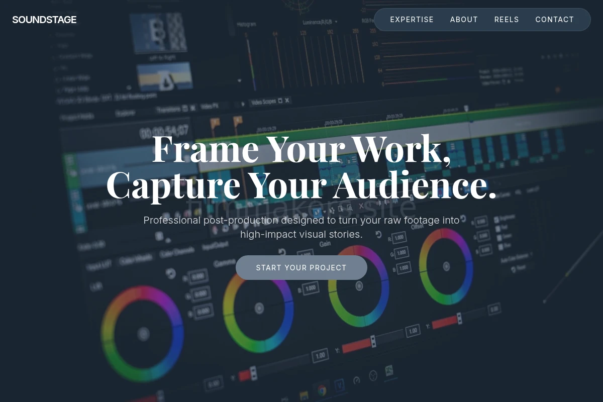 Soundstage Video Editing