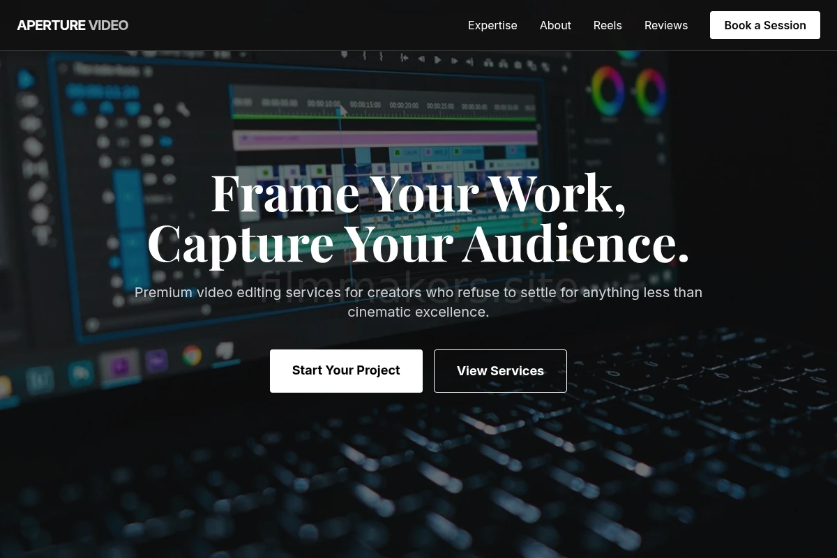 Aperture Video Editing