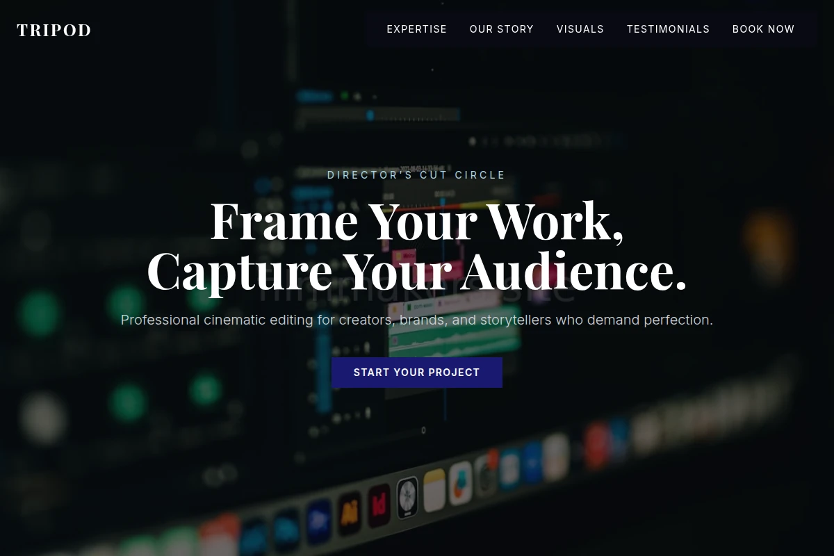 Tripod Video Editing