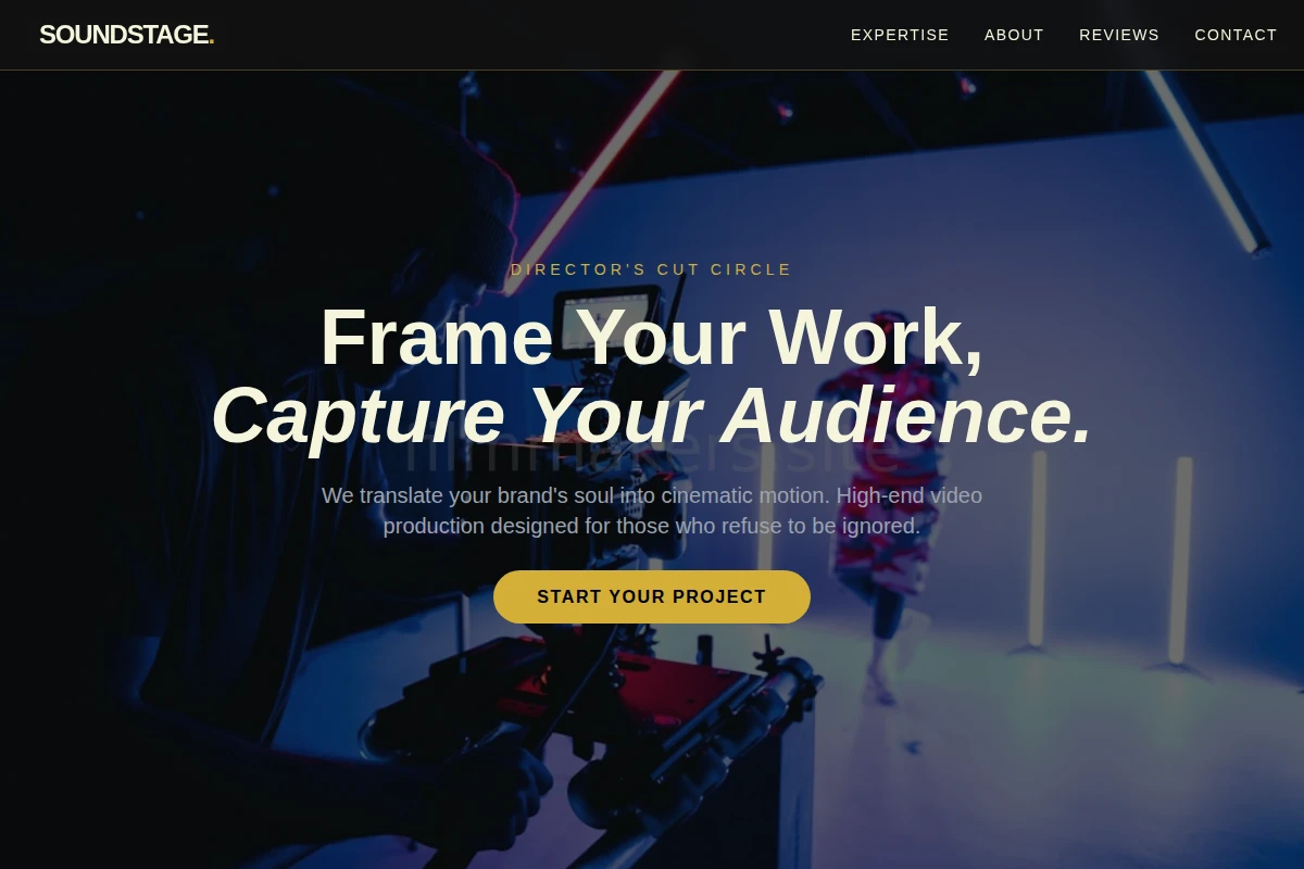 Soundstage Video Production