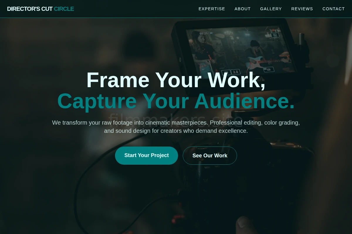 Post-Production Videography